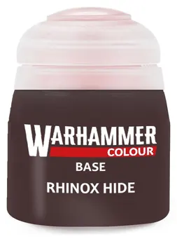 Warhammer Colour Paint: Base - Rhinox Hide (12ml) (21-22)