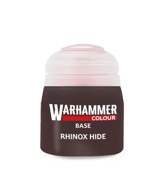 Warhammer Colour Paint: Base - Rhinox Hide (12ml) (21-22)