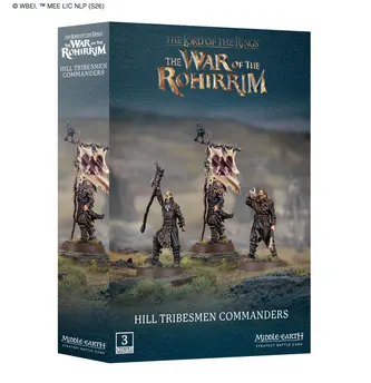 Games Workshop: Middle-Earth - Lord of the Rings - Strategy Battle Game - Hill Tribesmen Commanders (30-101)