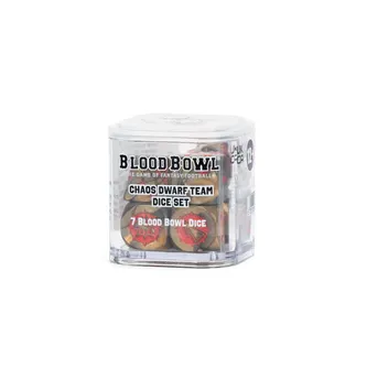 Games Workshop: Blood Bowl - Chaos Dwarf Team Dice Set (202-50)