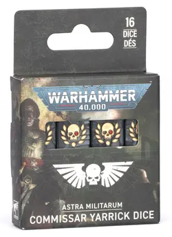 ASTRA MILITARUM: COMMISSAR YARRICK DICE