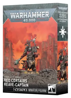 Games Workshop: Warhammer 40,000 - Red Corsairs - Reave-Captain (43-111)
