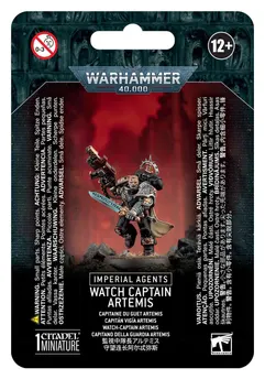 Games Workshop: Warhammer 40,000 - Imperial Agents - Watch Captain Artemis (68-09)
