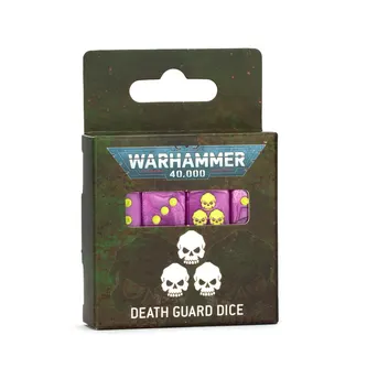 Games Workshop: Warhammer 40,000 - Death Guard Dice Set (42-14)