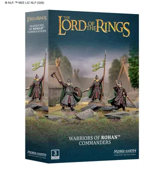 Games Workshop: Middle-Earth - Lord of the Rings - Strategy Battle Game - Warriors of Rohan Commanders (30-105)