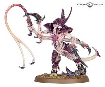 Tyranids- Tyranid Prime With Lash Wip