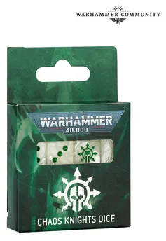 Warhammer 40000 Chaos Knights Dice Set of 16