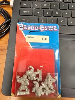 Games Workshop Blood Bowl 3rd Edition Sealed Halflings Rare Metal OOP