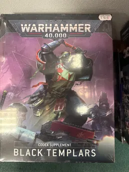 WARHAMMER 40,000 CODEX SUPPLEMENT BLACK TEMPLARS