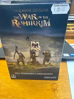 Middle Earth SBG:The War Of The Rohirrim HILL TRIBESMAN COMMANDERS PREORDER 18.7.26
