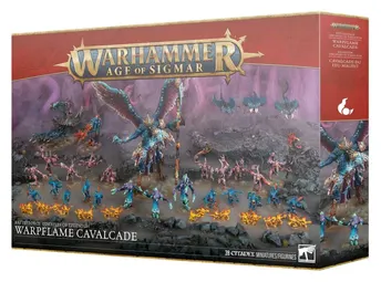 Warhammer Age Of Sigmar Battleforce Lumineth Realm-lords : Disciples Of Tzeentch : Mutant Fire Cavalcade