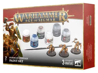 Warhammer AOS - Stormcast Eternals - Stormcast Eternals Paints Set