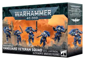 Space Marines - Space Marines: Vanguard Veteran Squad with Jump Packs