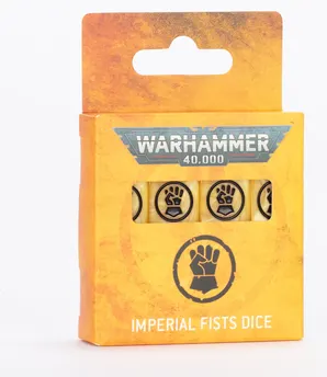 WARHAMMER 40000: IMPERIAL FISTS DICE