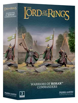 Middle-Earth Strategy Battle Game: Warriors of Rohan Commanders