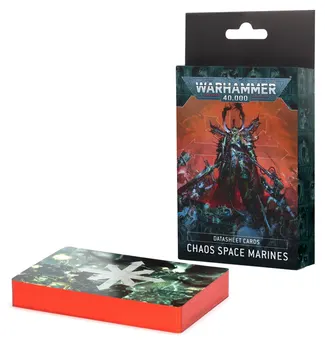 Datasheet Cards: Chaos Space Marines (english)