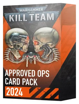 Kill Team: Approved Ops Card Pack ENGLISH 2024