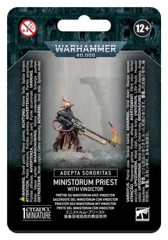 Warhammer 40,000 - Adepta Sororitas Ministorum Priest with Vindictor