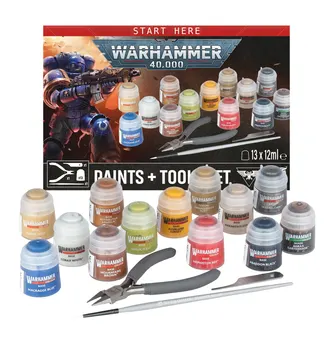 Warhammer 40k: Paints and Tools (11th Edition)