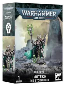 Warhammer 40K - Necrons - IMOTEKH THE STORMLORD