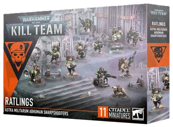 Warhammer 40K - Astra Militarum - Kill Team: Ratlings
