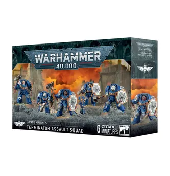 Warhammer 40K, Space Marines - Terminator Assault Squad