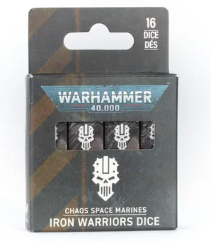 Warhammer 40K - Chaos Space Marines - Iron Warriors - IRON WARRIORS DICE