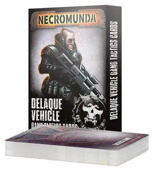 Necromunda Delaque Vehicle Gang Tactics Cards