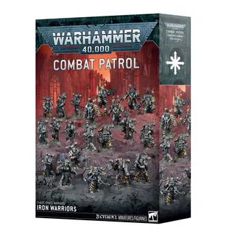 IRON WARRIORS pattuglia da combattimento CHAOS SPACE MARINES combat patrol WARHAMMER 40K età 12+