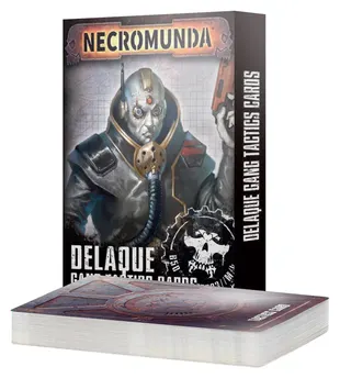NECROMUNDA: DELAQUE GANG TACTICS CARDS