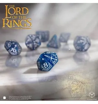 The Lord of the Rings Dice Set of 7 Gondor