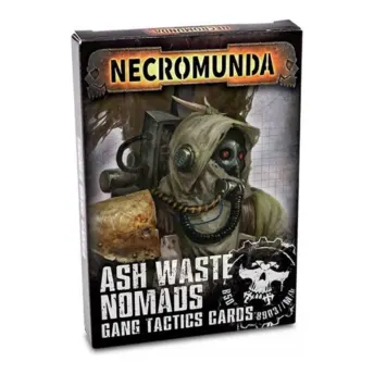 Cartas tácticas Necromunda Ash Waste Nomads Gang Inglés