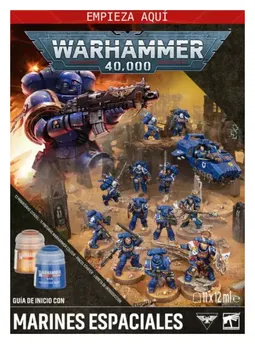 Caja de inicio de Warhammer 40K Marines Espaciales