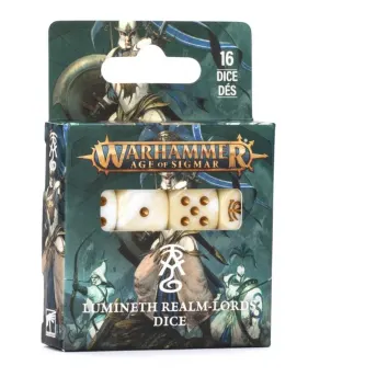 Dados Warhammer Age Of Sigmar Lumineth Soberanos