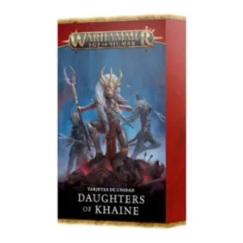 Tarjetas de unidad Warhammer Age Of Sigmar Hijas de Khaine