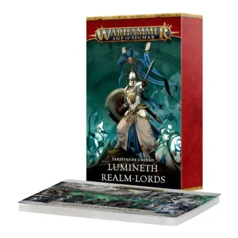Tarjetas de unidad Warhammer Age Of Sigmar Lumineth Realm lords