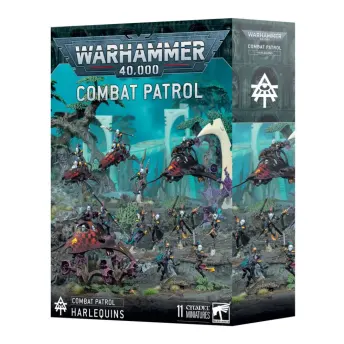 Warhammer 40K  Combat Patrol Arlequines 11 Miniaturas