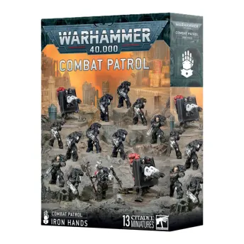 COMBAT PATROL pattuglia da combattimento IRON HANDS set di 13 miniature WARHAMMER 40K età 12+
