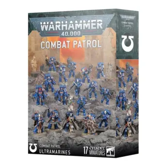 PATTUGLIA DA COMBATTIMENTO combat patrol ULTRAMARINES set di 17 miniature WARHAMMER 40K età 12+