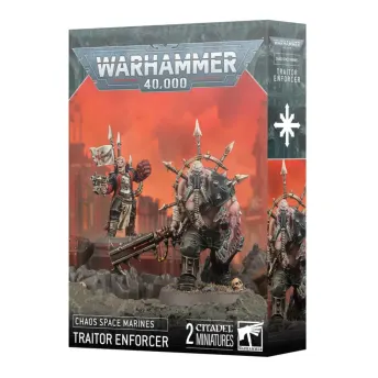 Warhammer 40K Chaos Space Marines Ejecutor Traidor 2 Miniaturas