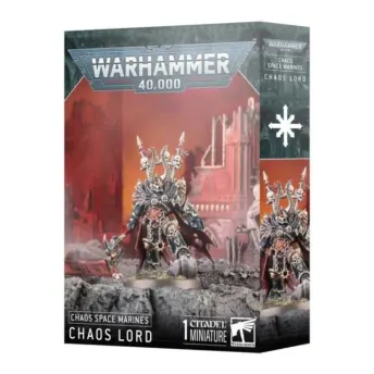 Warhammer 40K Chaos Space Marines Señor del Caos 1 Miniatura