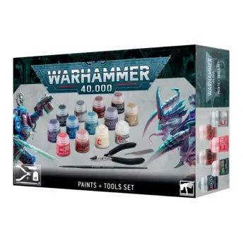Warhammer 40K Set de Pinturas y herramientas