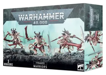 Warhammer 40K Tyranids Guerreros Tiránidos 3 Miniaturas