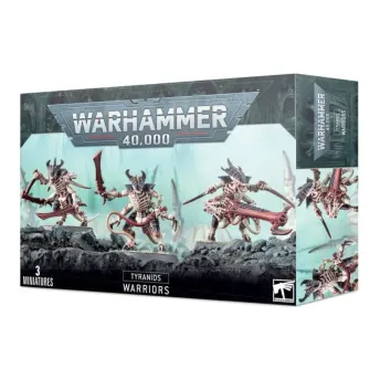 Warhammer 40K Tyranids Guerreros Tiránidos 3 Miniaturas