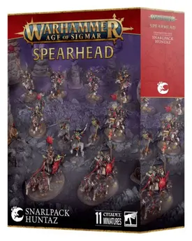 Warhammer Age of Sigmar Punta de lanza Gloomspite Gitz Gruñemanada de Kazadore 11 Miniaturas