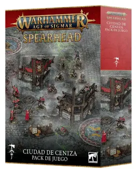 Warhammer Age of Sigmar Pack de Juego Punta de Lanza Ciudad de Ceniza