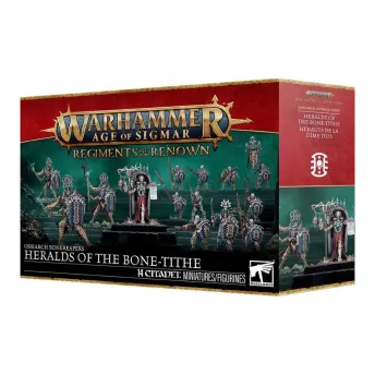 Warhammer Age of Sigmar Regimiento de Renombre 14 Miniaturas