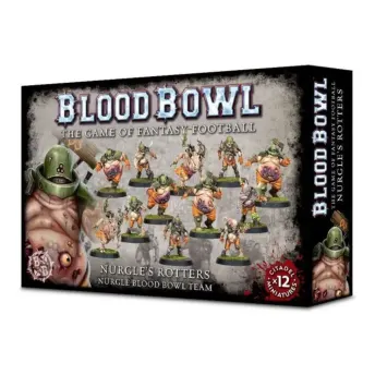 NURGLES ROTTERS nurgle BLOOD BOWL team CITADEL set di 12 miniature WARHAMMER età 12+ Games Workshop - 1