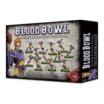 Warhammer Blood Bowl Unión Élfica Elfheim Eagles 12 Miniaturas