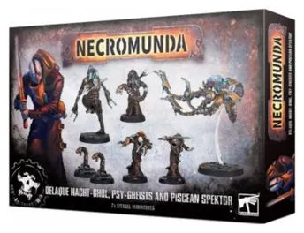 Warhammer Necromunda Delaque Nacht Ghul PsyGheists y Piscean Spektor